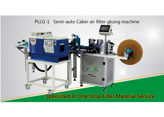 De semi-autofilter die van de Cabinelucht de Filter lijmen die van de Machinelucht Machine maken