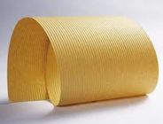 Het gele Filtreerpapier 130g/m2 van de Stookolie Hard gemaakte Lucht